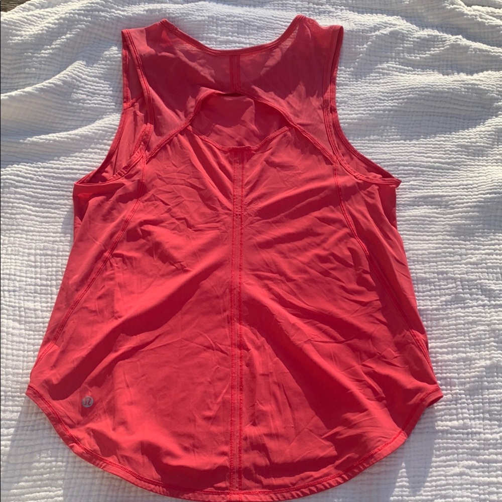 Lululemon Women's Pink Sculpt Sleeveless Tank Top Running Workout Shirt - Picture 7 of 16